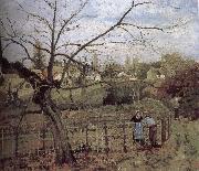 Camille Pissarro, fence